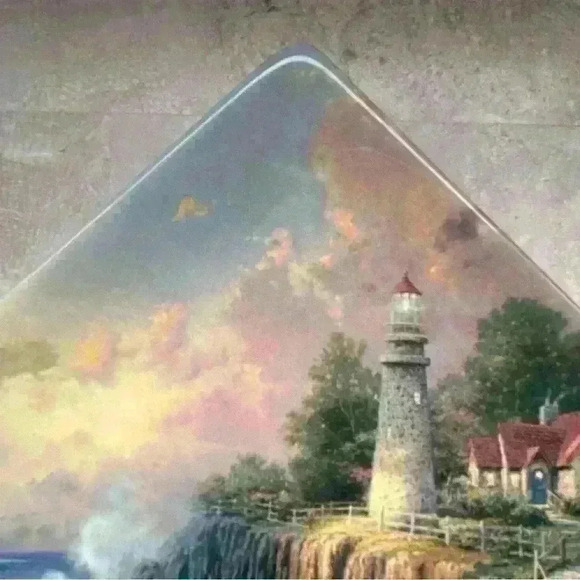 Thomas Kinkade First Edition Plate “A Light in the Dark” The Bradford Exchange - Picture 6 of 17